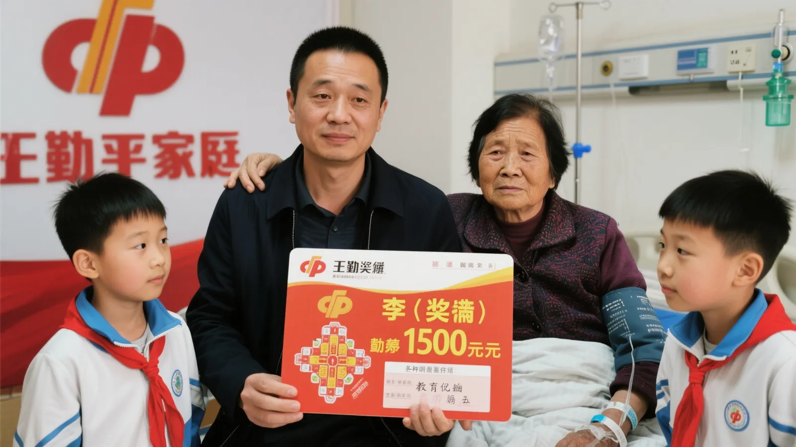 男子喜中双色球698万，母亲医疗与孩子教育费用无忧