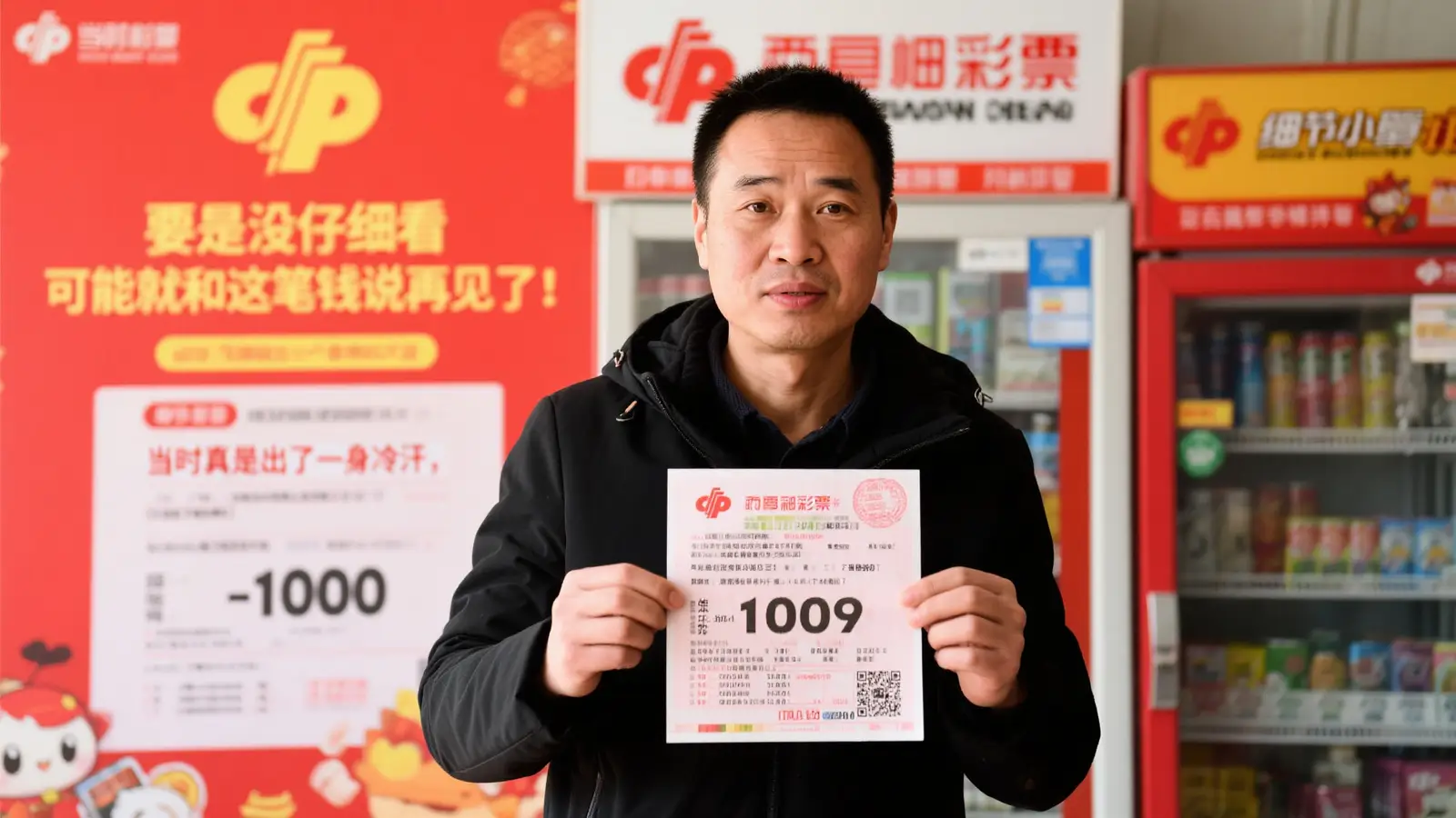 男子随手买彩票中2299万大奖 因看错期号险失机会