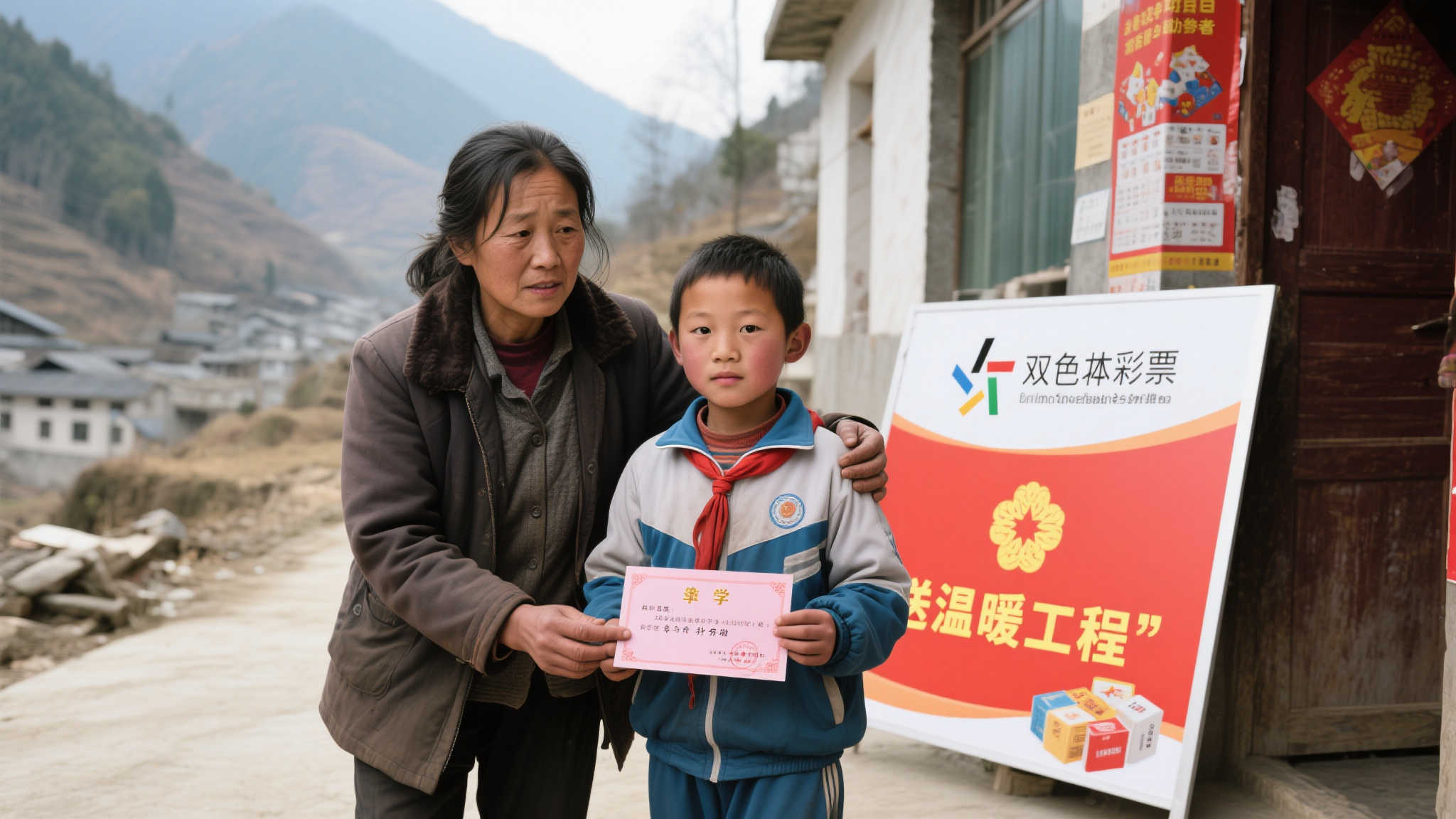 陕西福彩：暖心行动惠及百姓