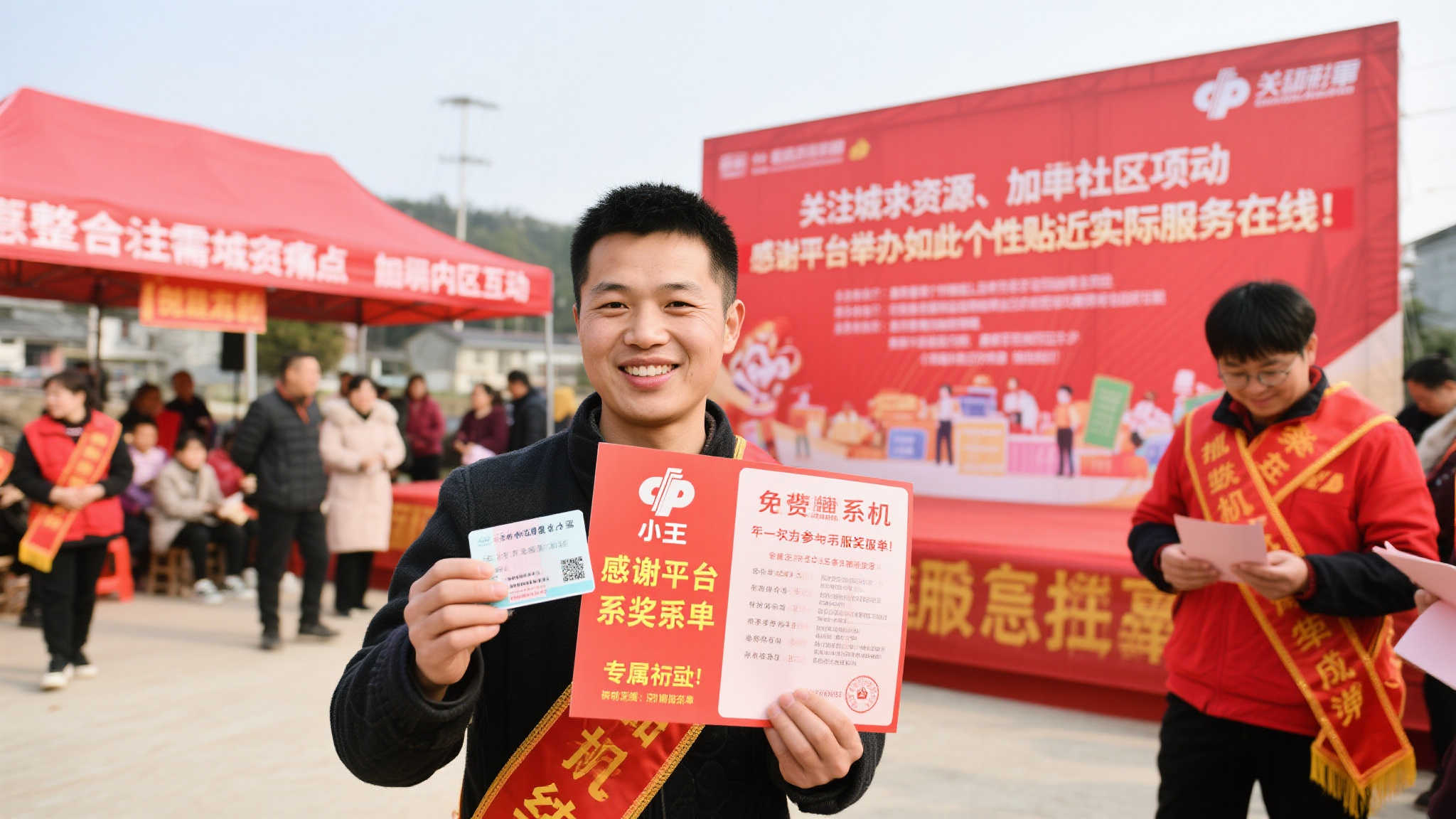 深城公益送暖，建设者的心灵礼物